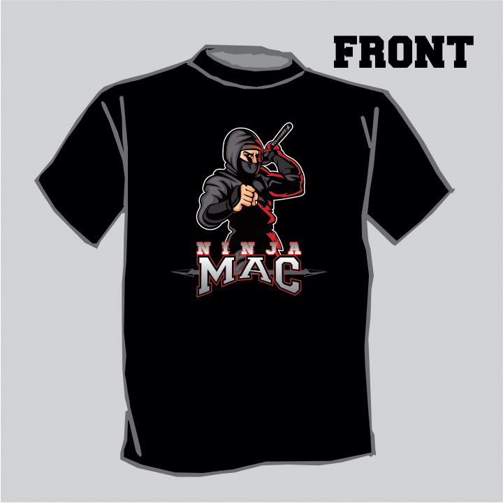 T-Shirt - Ninja Mac - Image 2