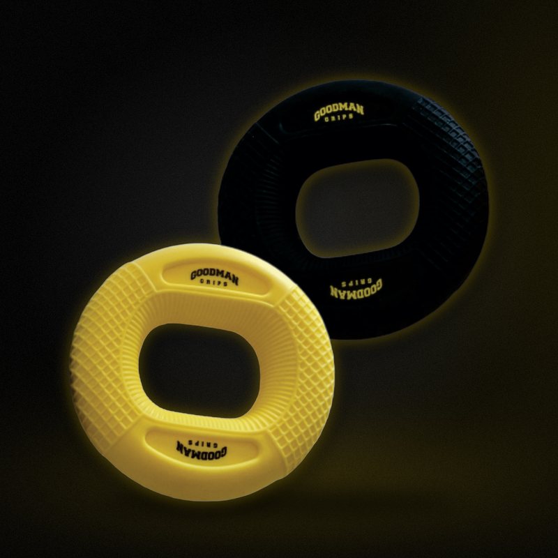 Grip Trainers 2 Pieces (Black 40lb/50lb and Yellow 20lb/30lb)