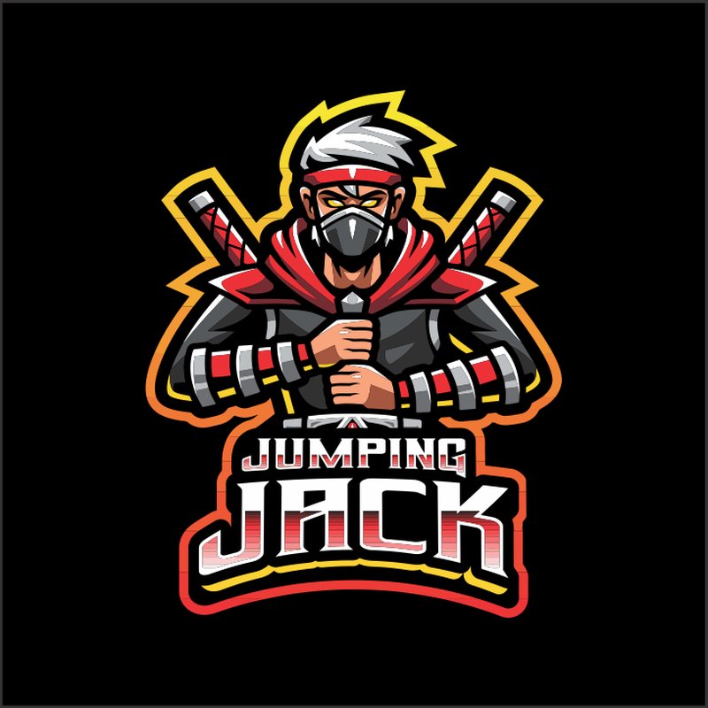 T-Shirt - Jumping Jack (Original Logo)
